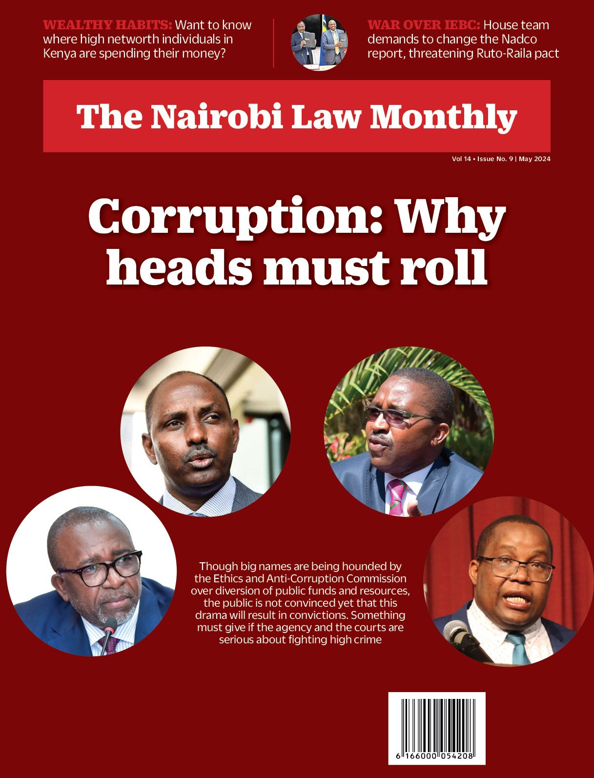 Corruption: Why heads must roll