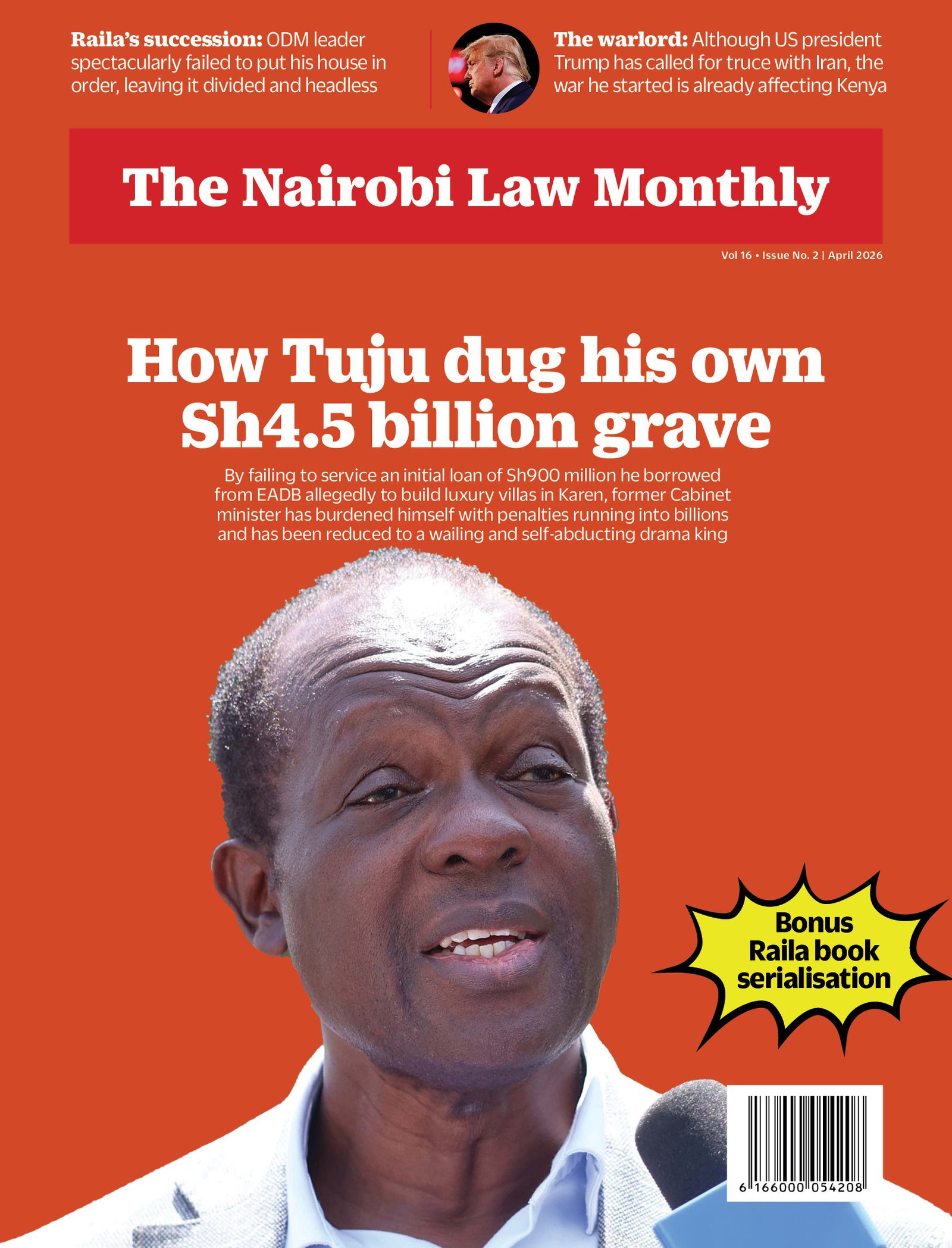 How Tuju dug his own Sh 4.5 billion grave